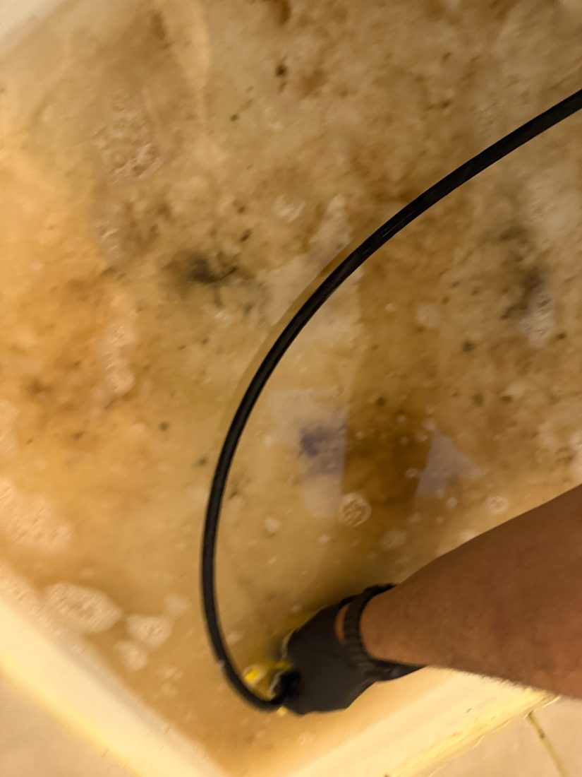 Inspection de bonde de douche bouchée à Strasbourg